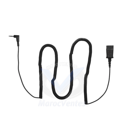 Câble pour casque micro - Déconnexion rapide - Téléphone sub-mini 2,5 mm (M) 8800-00-46