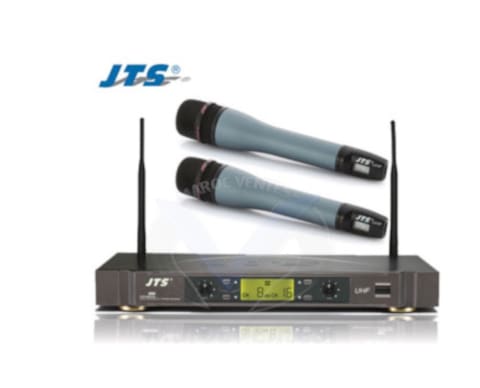 KIT DE 2 MICROS BALADEUR SANS FIL UHF JTS MH920 X2
