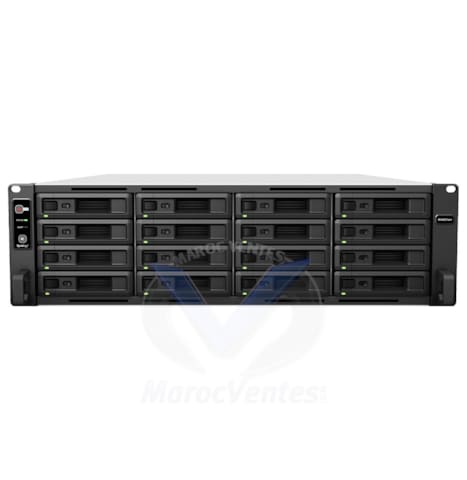Serveur NAS RackStation 16 Bay Xeon D-1541 8cores 16GB 4x1GbE 2x10GbE RS4021XS+