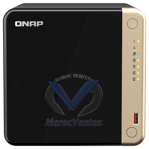 QNAP SERVEUR NAS DESKTOP 04 BAIES 4GB RAM, 0TB DISKLESS TS-464-4G