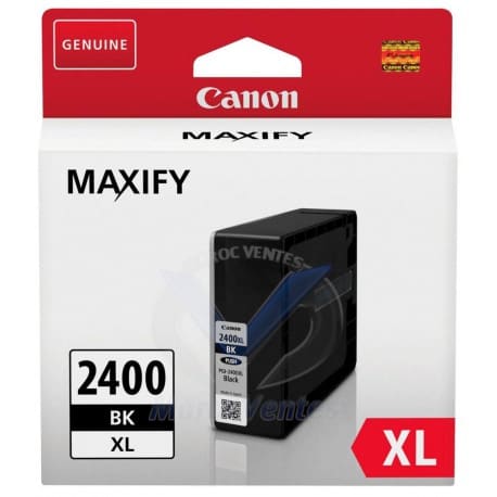 Cartouche d'encre Canon PGI-2400XL BK Noir 9257B001AA