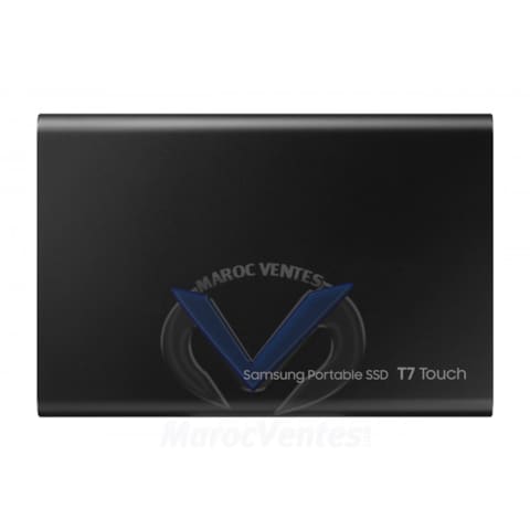 DISQUE DUR EXTERNE SAMSUNG PORTABLE SSD EXTERNE 1 TB T7 TOUCH USB 3.2 Gen 2 MU-PC1T0K