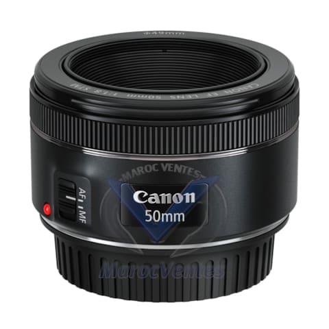 Objectif à Focale fixe EF 50MM F/1.8 STM 0570C005AA