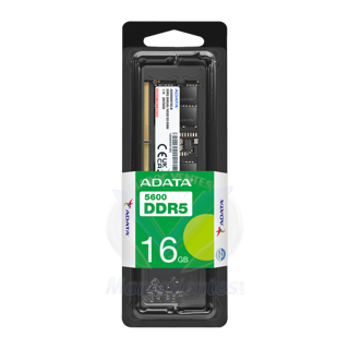 ADATA Barrette mémoire 16GB DDR5 5600 MT/S U-DIMM Desktop 12M AD5U560016G-S