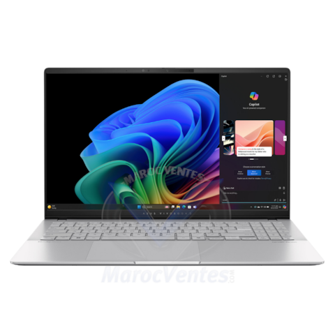 ASUS VIVOBOOK S15 S5507QA 15.6" OLED Qualcomm SNAPDRAGON 16Go 1To SSD W11H Silver 24M 90NB14Q2-M00120