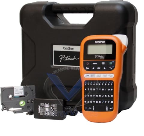Etiqueteuse professionnelle portable Brother PT-E110VP - AZERTY PT-E110VP