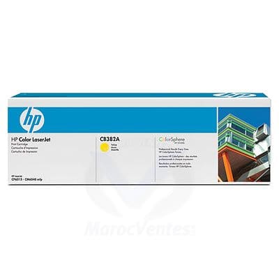 HP Color LaserJet CB382A Yellow Print Cartridge-HP Color LaserJet CB382A Yellow Print Cartridge
