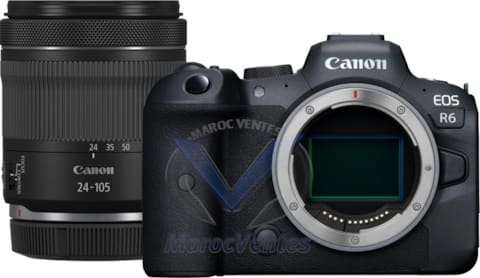 Appareil Photo Numérique Canon EOS R6 + 24-105 mm IS STM 4082C023AA