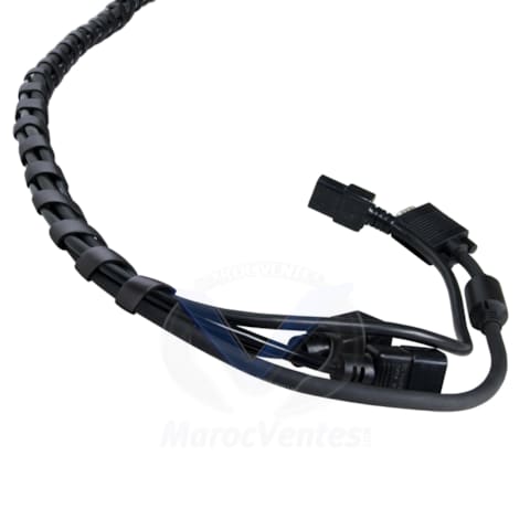 DATAFLEX 33253 GUIDE-CABLES SPIRALE NOIR 25 M 167081