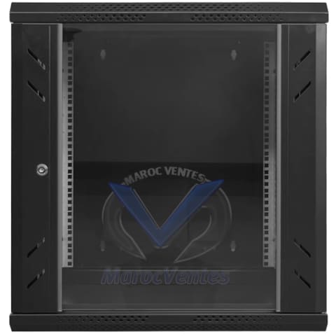 COFFRET FINEN 19'' 12U 600*600mm avec étagère WS-6612