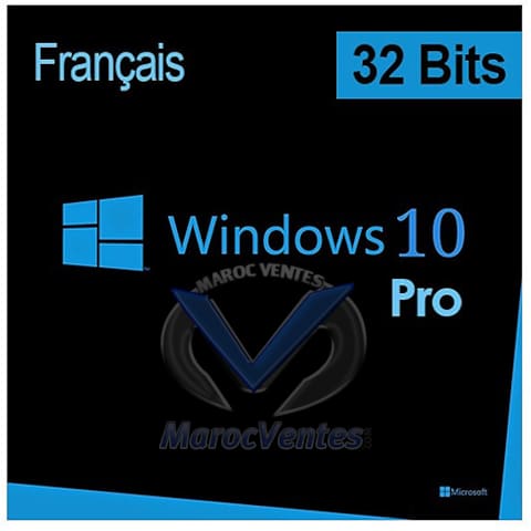 MS Win Pro 10 Win32 French 1pk DSP OEI DVD FQC-08960