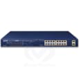 SWITCH PLANET 16-PORT 10/100/1000T 802.3AT POE + 2-PORT 1000X SFP GSW-1820HP