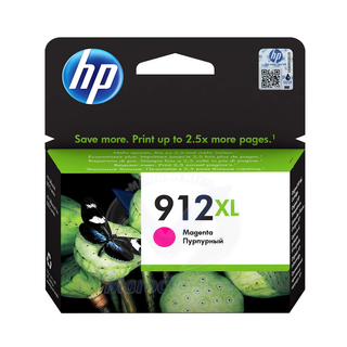 Cartouche d'encre originale HP 912XL Magenta haute capacité pour OJ 8023 3YL82AE