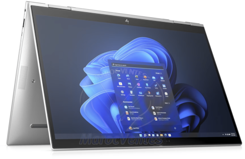 HP Elite x360 2-en-1 1040 G9 Intel Core i5-1235U (12 Mo de cache L3, jusqu'à 4,40 GHz, 10 cœurs) , 16GB DDR5-SDRAM, 256 GB PCIe® NVMe™, Intel® Iris Xᵉ Graphics, Ecran 14'' Tactile WUXGA (1920 x 1200), 1000 nits, 100% sRGB, Clavier HP Premium – clavier ré