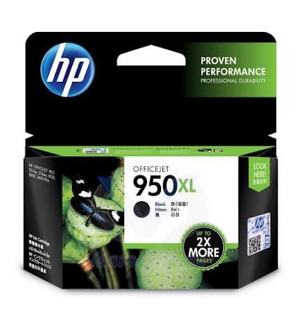 HP 950XL Black Officejet Ink Cartridge CN045AE-BGX