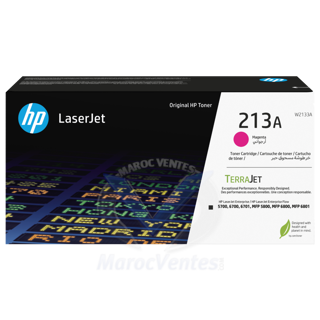HP 213A Magenta Original LaserJet Toner Cartridge 3000 pages pour 6701dn series 3M W2133A