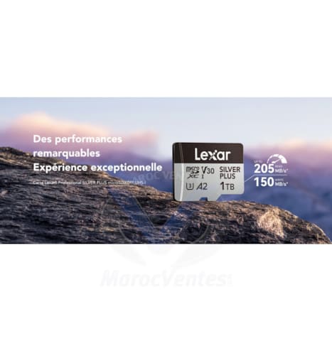 Carte SD MS Silver Plus 128GB Professional microSDXC UHS-I LMSSIPL128G-BNANG