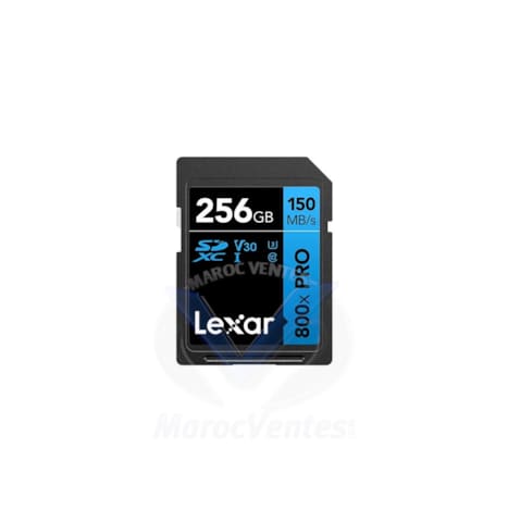 Carte SD SD800P 256GB Professional 800x PRO SDXC UHS-I LSD0800P256G-BNNNG