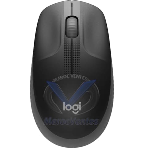 Souris sans fil M190 - Taille standard - 2.4 GHz - Charbon 910-005905