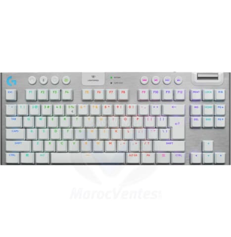 LOGITECH CLAVIER G915 X TKL LIGHTSPEED WIFI- BLACK 920-012737