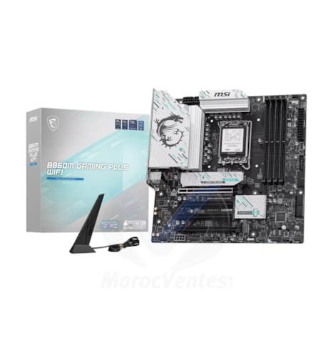 MSI CARTE MERE B860M GAMING PLUS WIFI 911-7E42-003