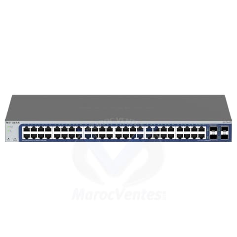 SMART SWITCH MANAGEABLE L2 48 PORTS GIGABIT + 2 PORTS SFP GS748T-500EUS