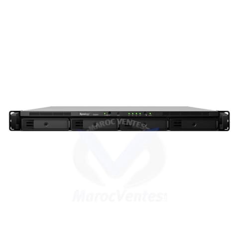 Serveur NAS 4 baies hautes performances évolutif 2 Go DDR4 RS820+