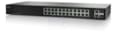 Switch 24 ports 10/100 Mbps + 2 ports combo mini-GBIC SF102-24-EU