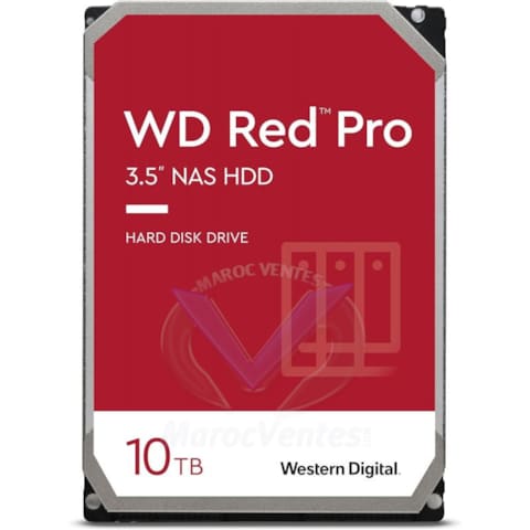 WD 8 TB RED PRO NAS DRIVE 3.5" SATA III 7200 RPM 256 MO CACHE WD8005FFBX