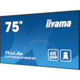 TOTEM AFFICHAGE DYNAMIQUE 75" 4K UHD AVEC ROULETTES 24/7 LH7565UHSB