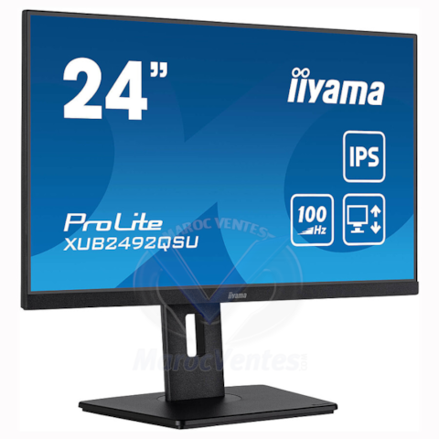 ProLite MONITEUR 24 pouces ( 60.5cm ) QHD DisplayPort/HDMI XUB2492QSU-B1