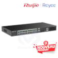 Reyee Switch 28 Ports Gb 24 PoE 2RJ45 2SFP 370W RG-ES228GS-P