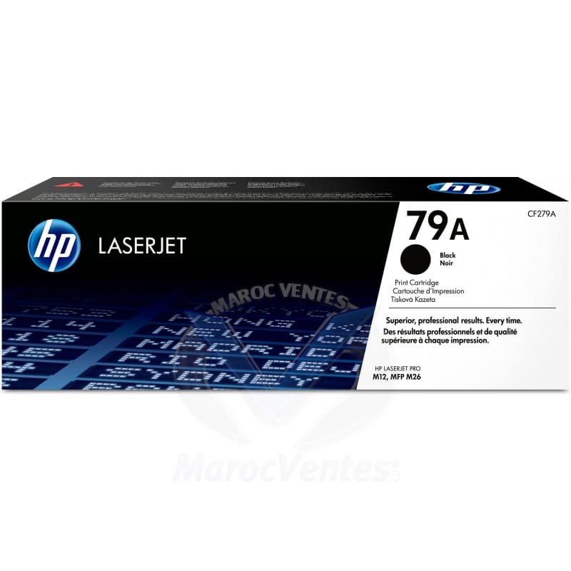 Cartouche de toner 79A LaserJet noir original Jusqu