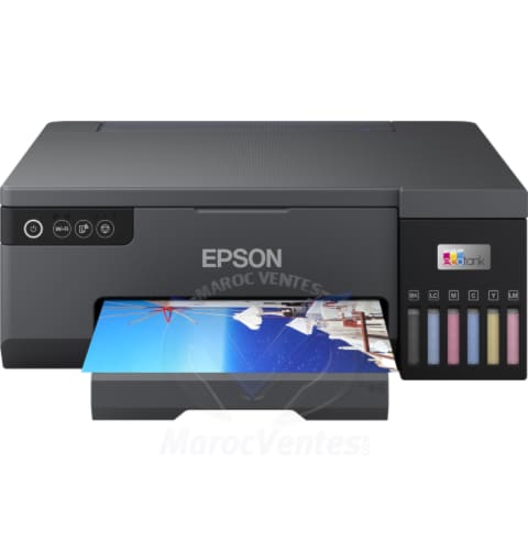 EcoTank L8050 Imprimante Photo impression sur cartes PVC WIFI Couleur A4 C11CK37403