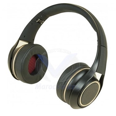 CASQUE AVEC MICROPHONE INTÉGRÉ STÉRÉO ET PLIABLE JACK 3.5 MM 4 POINTS