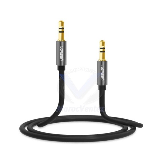 Câble Audio Jack 3,5 mm Mâle à Mâle 2M 10735