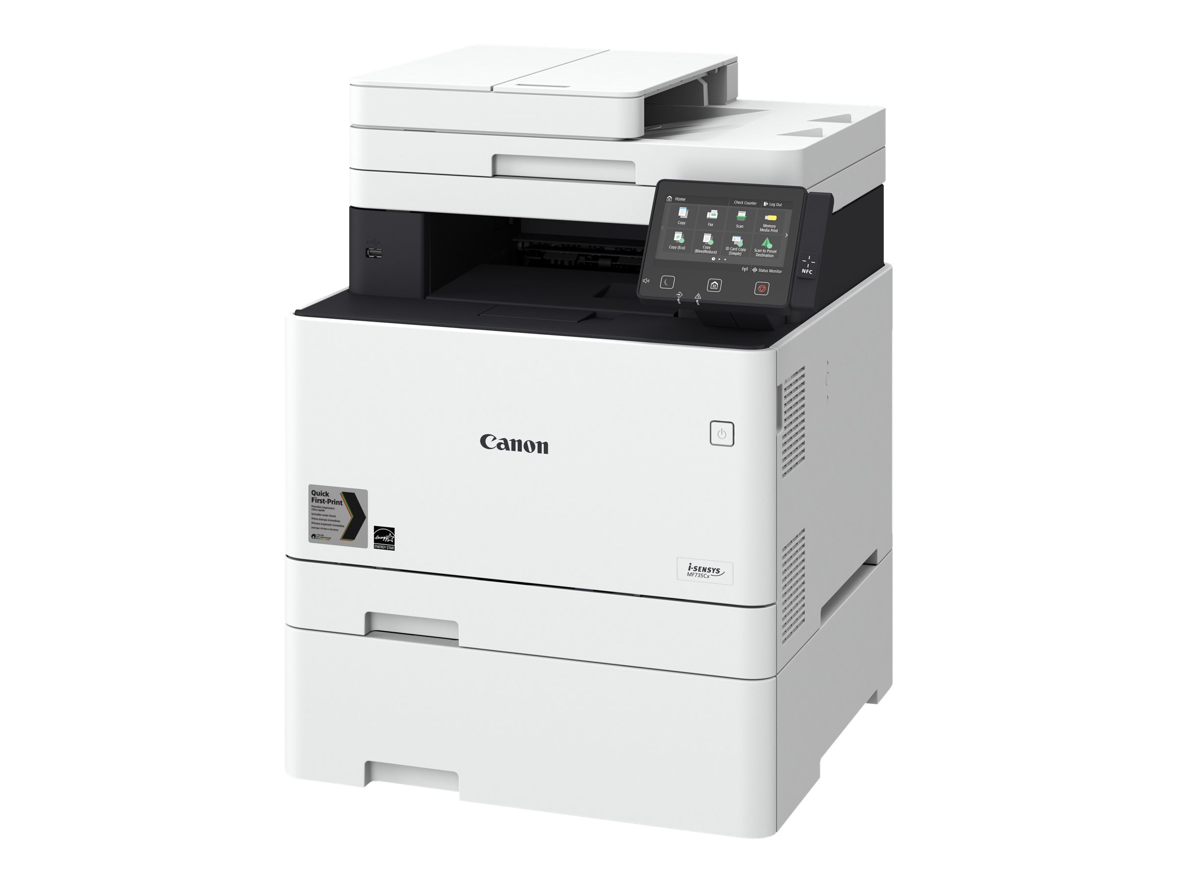 Imprimante I-SENSYS MF735Cx Multifonction Laser Couleur 4-en-1 Recto/Verso