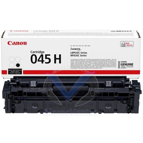 CANON 045H TONER ORIGINAL NOIR 2800 PAGES 1246C002AA