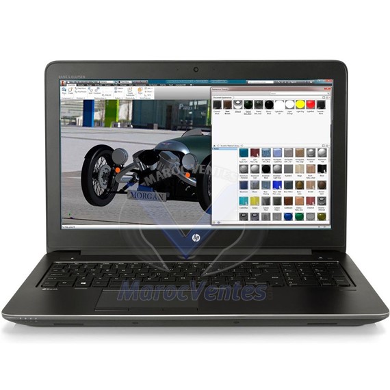 Station de travail mobile ZBook 15 i7-7700HQ 1TB 16GB 15,6" Win 10 Pro 1RR11ES