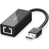 Adaptateur USB 2.0 vers RJ45 Noir