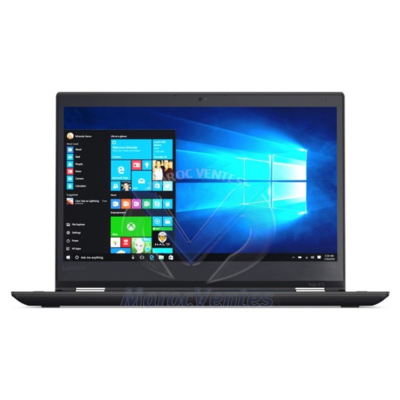 PC Portable ThinkPad YOGA 370 7-7500U 512 Go 13.3" Full HD  Tactile 20JH000SFE