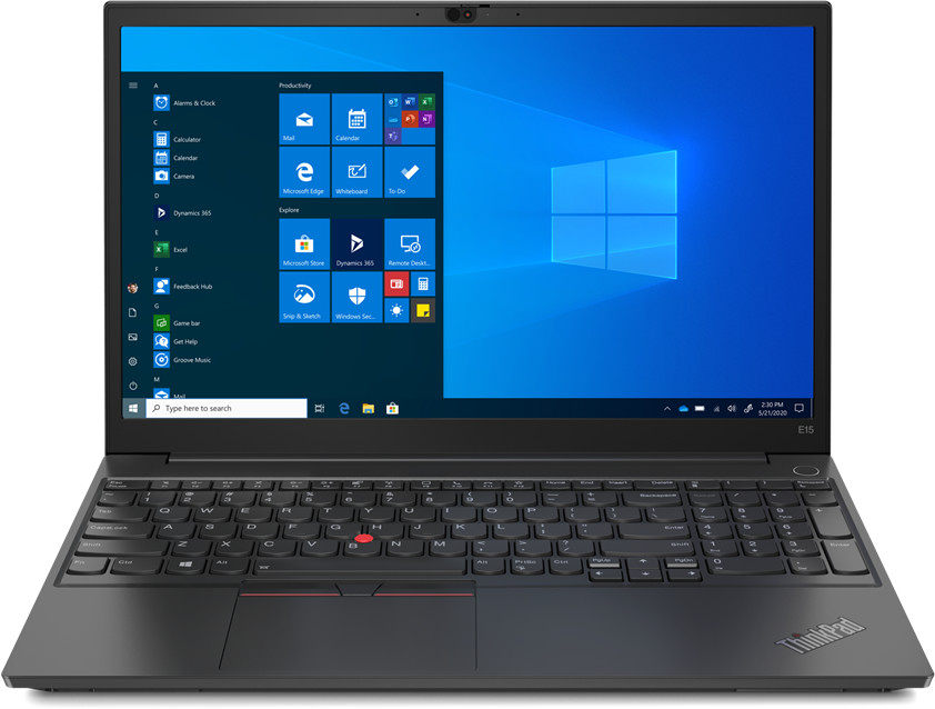 PC Portable Thinkpad E15 Intel i5-1135G7 15,6" 8 Go 256 Go SSD Freedos Noir