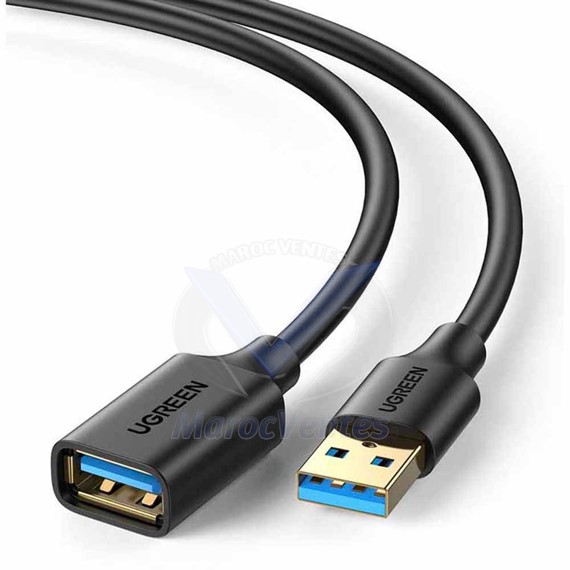 Câble Ugreen USB 3.0 vers USB 3.0 Femelle 3M 30127