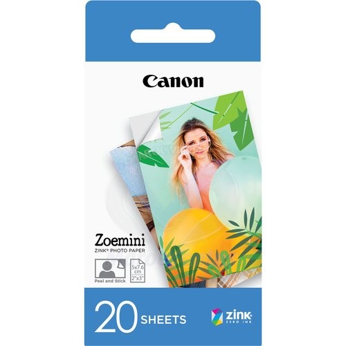 CANON ZINK PAPER ZP-2030 20 SHEETS 3214C002AD
