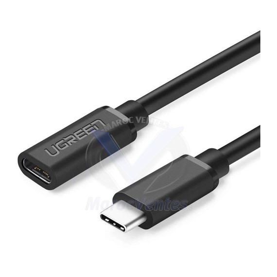 Câble Ugreen USB-C 5Gbps 0 5M 40574