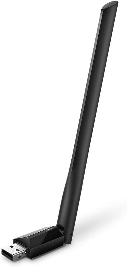 AC600 Dual Band Wireless USB Adapter, MediaTek, 1T1R, 433Mbps at 5GHz + 150Mbps at 2.4GHz, 802.11ac/a/b/g/n, USB 2.0, 1 internal antenna ARCHERT2U