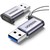 Ugreen Adaptateur USB 3.0 vers USB-C Femelle GRIS 50533