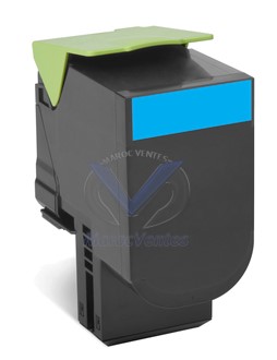 Toner 80C80C0 1000pages Cyan Cartouche Toner Et Laser 80C80C0