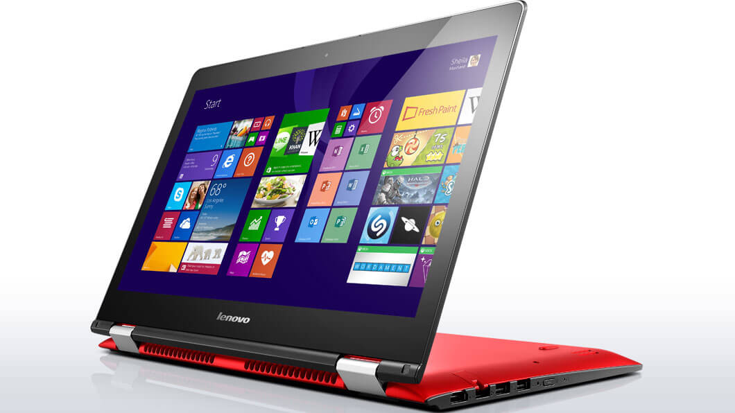 PC  IDEAPAD YOGA 500 14"  i5-6200U 4 GB 500 GB Rouge & Blanc