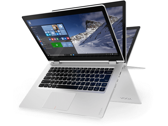 PC Portable Yoga 510 i3-5020U Blanc avec Windows